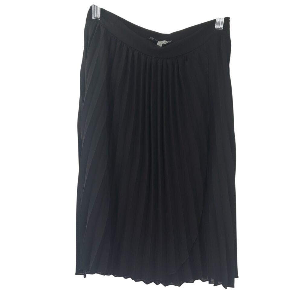 CHARLOTTE RUSSE Black Acordian Skirt Womens Size Small S